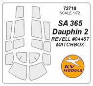 Aerospatiale SA 365 Dauphin 2 Masks #KV72718