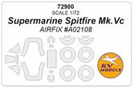  KV Models  1/72 Supermarine Spitfire Mk.Vc + wheels masks KV72900