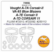Vought A-7 Corsair + wheels masks #KV72956