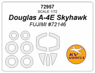  KV Models  1/72 Douglas A-4E Skyhawk + wheels masks KV72957