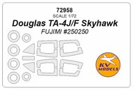  KV Models  1/72 Douglas TA-4J/F Skyhawk + wheels masks KV72958