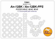  KV Models  1/48 Masks for An-12BKAn-12BK-PPS KV72981