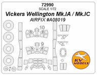  KV Models  1/72 Vickers Wellington Mk.I + wheels masks KV72990
