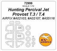 BAC Jet Provost T.3/T.3a/Hunting-Percival Jet Provost T.4 Masks #KV72999