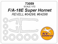 F/A-18E Super Hornet + masks for wheels #KV73059