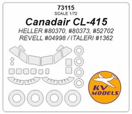 Canadair CL-415 + masks for wheels #KV73115