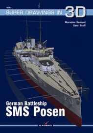  Kagero Books  Books German Battleship SMS Posen KAG16053