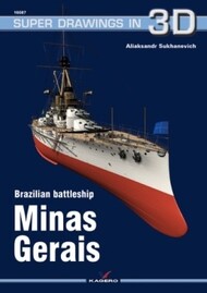  Kagero Books  Books Brazilian Battleship Minas Gerais KAG16087