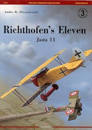  Kagero Books  Books Richtofen's Eleven Jasta 11 (no decals) KAG6003