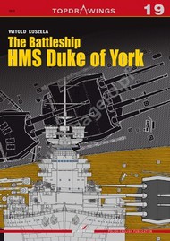  Kagero Books  Books Topdrawings: Battleship HMS Duke of York KAG7019