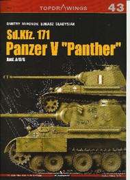  Kagero Books  Books Topdrawings: Sd.Kfz.171 Panzer V Panther Ausf A/D/G KAG7043
