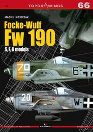  Kagero Books  Books Topdrawings: Focke-Wulf Fw.190: S, F, G models KAG7066