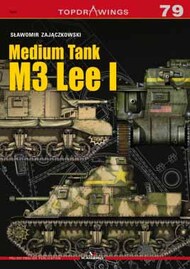  Kagero Books  Books Topdrawings: Medium Tank M3 Lee I KAG7079