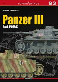  Kagero Books  Books Topdrawings: Panzer III Ausf. J/L/M/K KAG7093