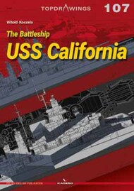  Kagero Books  Books Topdrawings: The Battleship USS California KAG7107