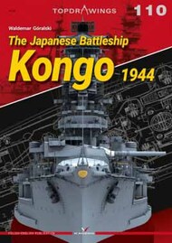  Kagero Books  Books Topdrawings: The Japanese Battleship Kongo 1944 KAG7110