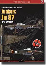  Kagero Books  Books Collection - Topdrawings: Junkers Ju.87D/G KAG7007