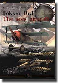 Kagero Books  Books Fokker Dr.I the Aces Aircraft KAG99001