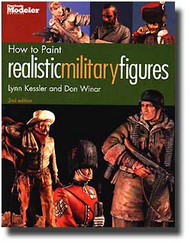  Kalmbach Books  Books USED - How to Paint Realistic Military Figures KA12240