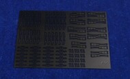  KA Models  1/24 Windshield Wipers Black Coated Set (Photo-Etch) KAOKA24011
