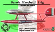  Karaya  1/72 Savoia-Marchetti S.65 1929 racer floatplane KAR72022