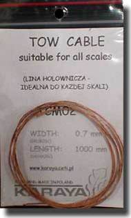  Karaya  1/35 Towing Cable 0.7mm - 1000mm KARTCM02