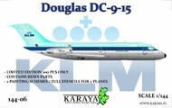  Karaya  1/144 Douglas DC-9-15 - PH-DNA City of Amsterdam, PH-DNB City of Brussell KY144-06