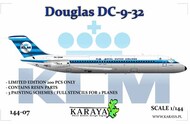  Karaya  1/144 Douglas DC-9-32 - PH-DNG City of Rotterdam, PH-DNV City of Warsaw, PH-DNW City of Moscow KY144-07