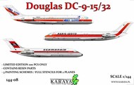  Karaya  1/144 Douglas DC-9-15/32 limited plastic kit KY144-08