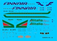  Karaya  1/144 Embraer 170 Alitalia/Finnair (ex-Hasegawa) KY144-22