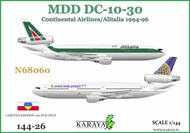  Karaya  1/144 DC-10-30 Alitalia/Continental N68060 KY144-26