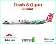  Karaya  1/144 Dash 8 Q400 - Eurolot (PLL LOT) KY144-44