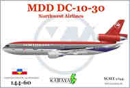  Karaya  1/144 Douglas DC-10-30 Northwest KY144-60