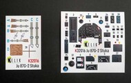  Kelik 3D Decals  1/32 3D Interior Set - Ju.87D Ju.87G Stuka (TRP kit) K3D32016