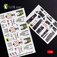  Kelik 3D Decals  1/48 3D Detail Set - F-4G Phantom II (MNG kit) OUT OF STOCK IN US, HIGHER PRICED SOURCED IN EUROPE K3D48056