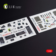 Grumman F-14A Tomcat interior 3D decals #K3D48074