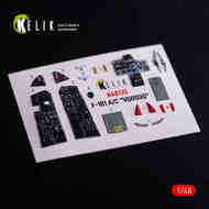  Kelik 3D Decals  1/48 3D Detail Set - F-101A F-101C Voodoo (ZIM kit) K3D48135