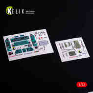  Kelik 3D Decals  1/48 3D Detail Set - Mi-8MT Hip (TRP kit) K3D48137