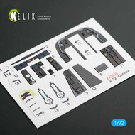  Kelik 3D Decals  1/72 Bell/Boeing V-22 Osprey interior 3D decals OUT OF STOCK IN US, HIGHER PRICED SOURCED IN EUROPE K3D72005