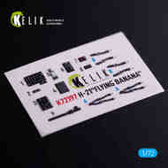  Kelik 3D Decals  1/72 3D Detail Set - H-21 Flying Banana (ITA kit) K3D72197