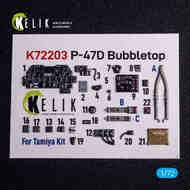 3D Detail Set - P-47D Thunderbolt Bubbletop (TAM kit) #K3D72203