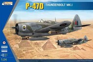  Kinetic Models  1/24 P-47D Thunderbolt Razorback RAF KIN32012