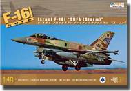  Kinetic Models  1/48 F-16I Sufa (Storm) Israeli Air Force Two-Seater Aircraft KIN48006