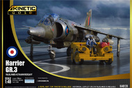  Kinetic Models  1/48 Bae Harrier GR.3 Falklands 40th Anniversary with tow tractor OUT OF STOCK IN US, HIGHER PRICED SOURCED IN EUROPE KIN48139