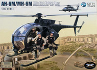  Kitty Hawk Models  1/35 AH-6M/MH-6M Little Bird Nightstalkers US Army Helicopter - Pre-Order Item KTY50002