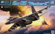  Kitty Hawk Models  1/48 Su-35 Flanker E Russian Fighter - Pre-Order Item KTY80142