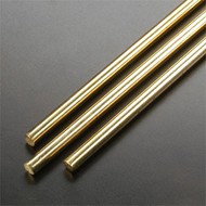  KnS  NoScale 1/4"x36" Solid Brass Rod (4) KNS1165