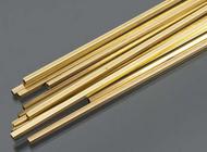  KnS  NoScale 1/8"x12" Square Brass Tube .014 Wall (1) KNS8151