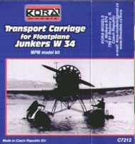  Kora Models  1/72 Junkers W 34 floatplane transport (MPM) KOC72012