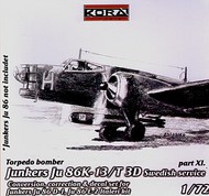  Kora Models  1/72 Junkers Ju.86K-13/T 3D Swedish Part XI (ITA) KOC72037